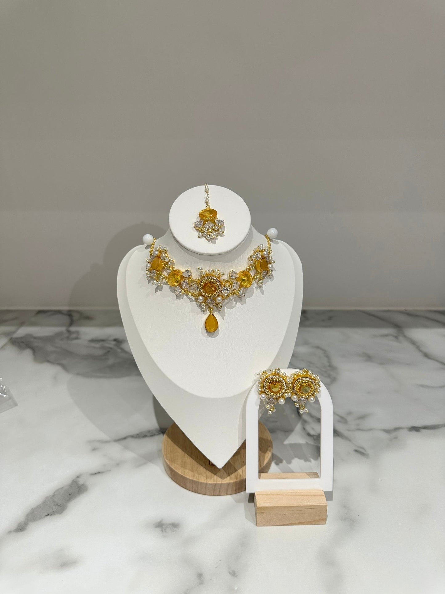 Bridesmaid Yellow Set