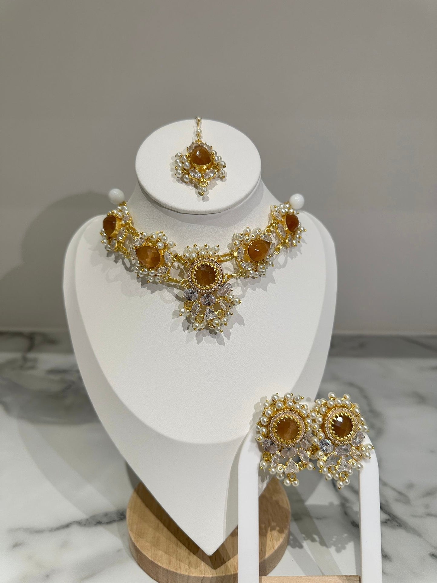 Coral Bridesmaid Set