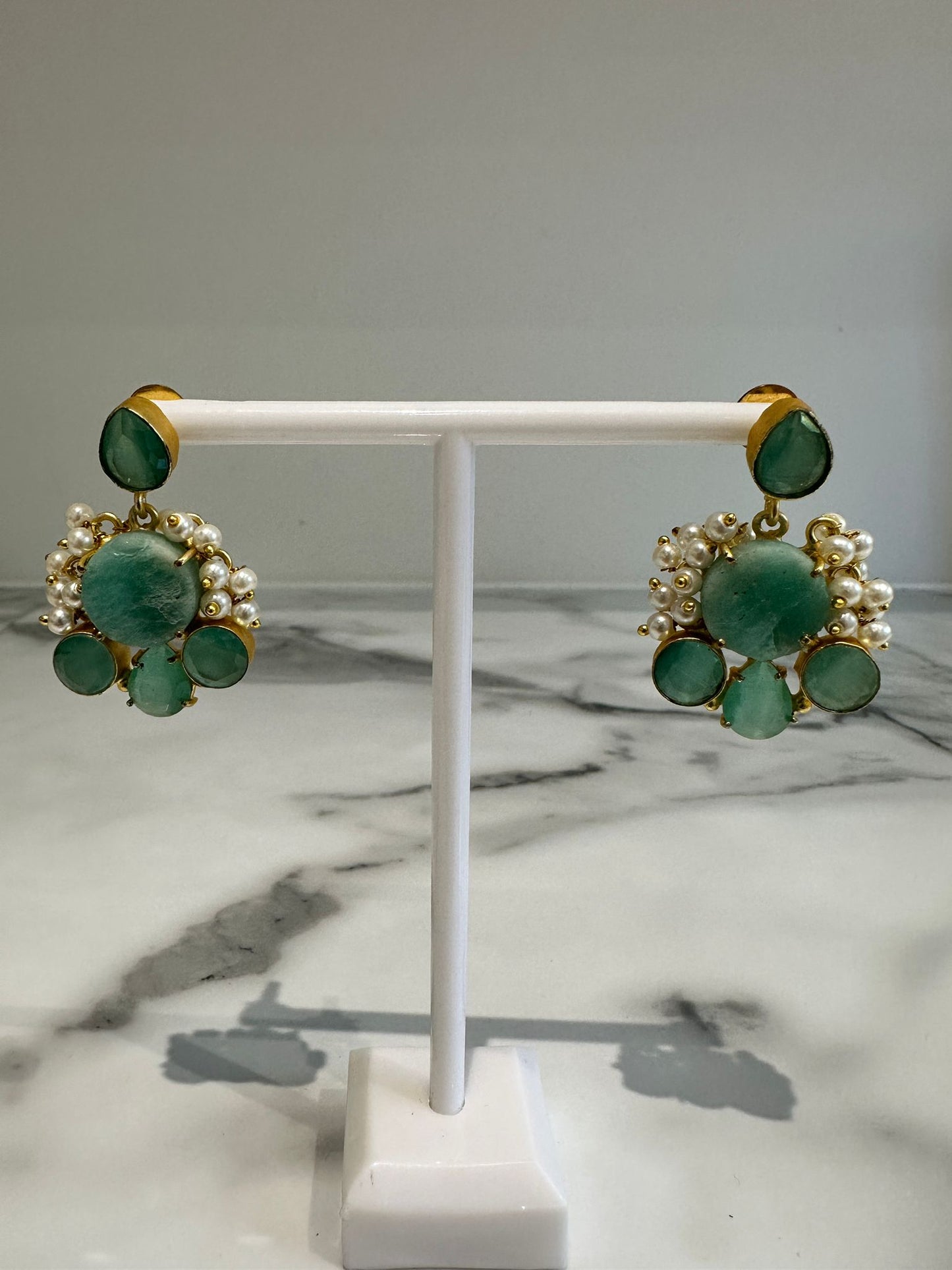 Mint Green Earrings