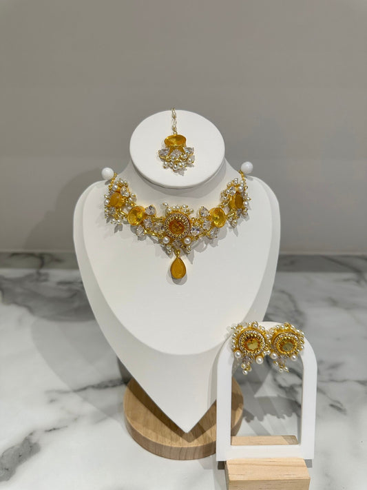 Bridesmaid Yellow Set