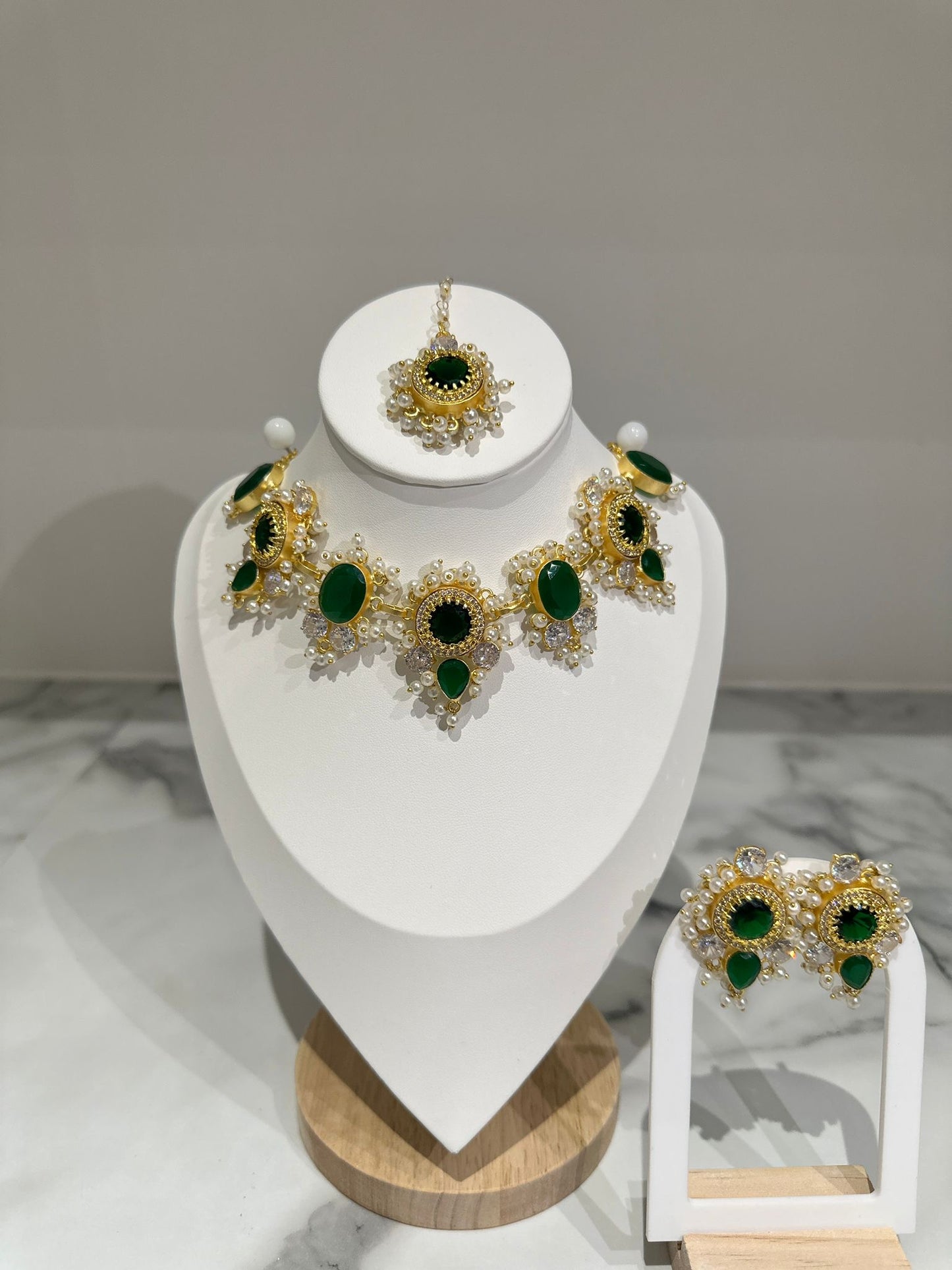 Bridal Emerald Set