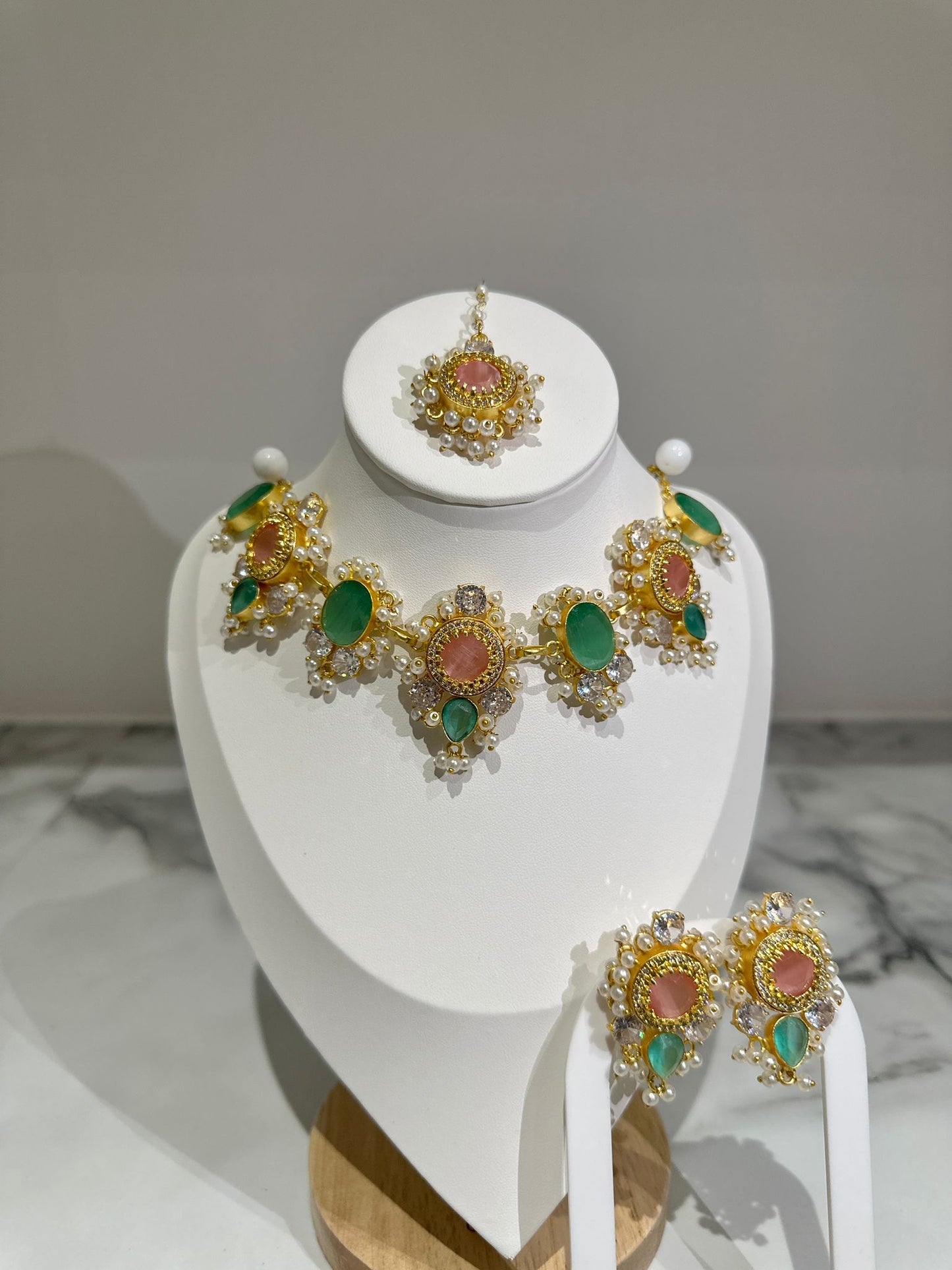 Bridal Pink & Mint Set