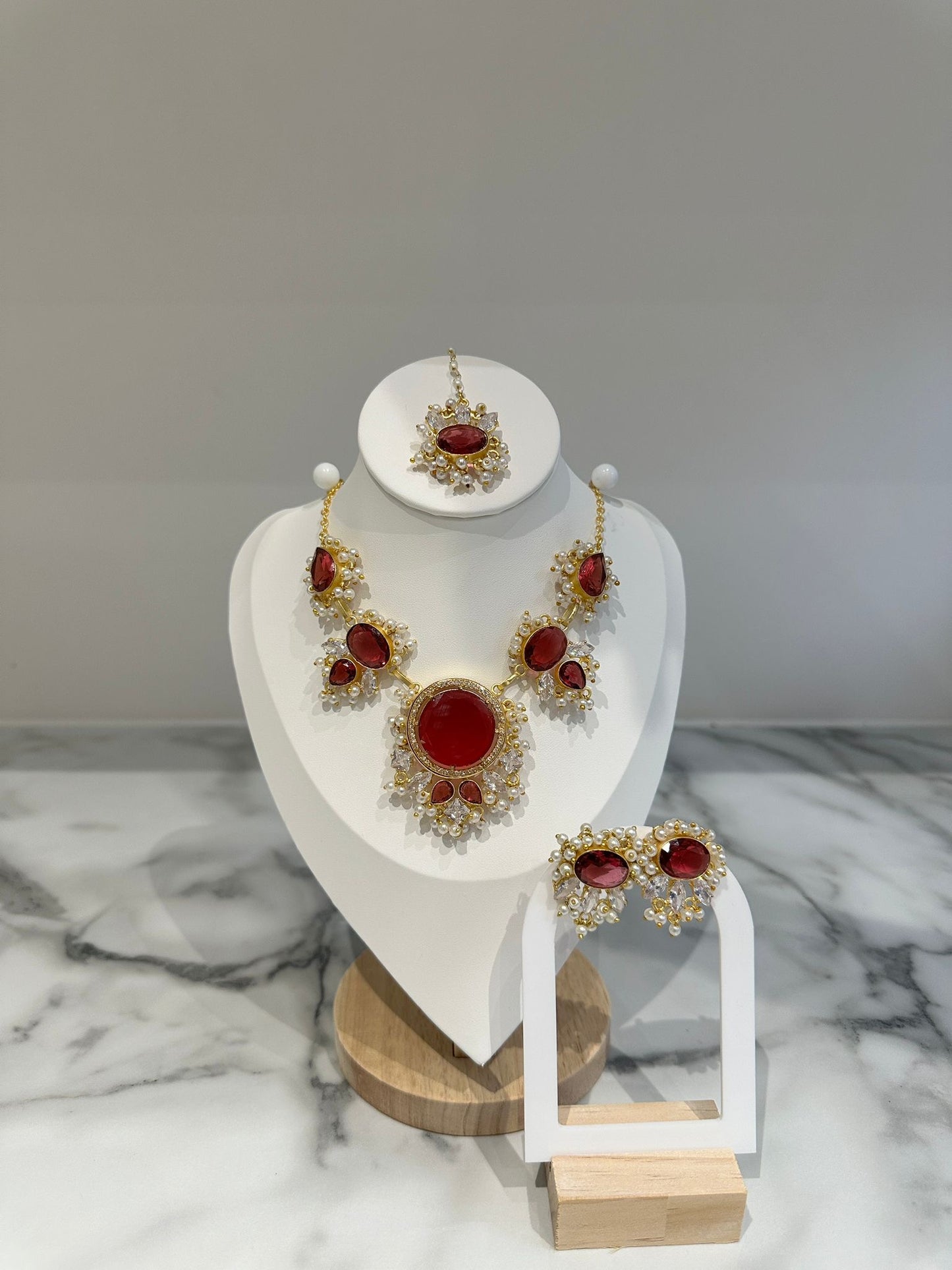 Bridal Statement Red Set