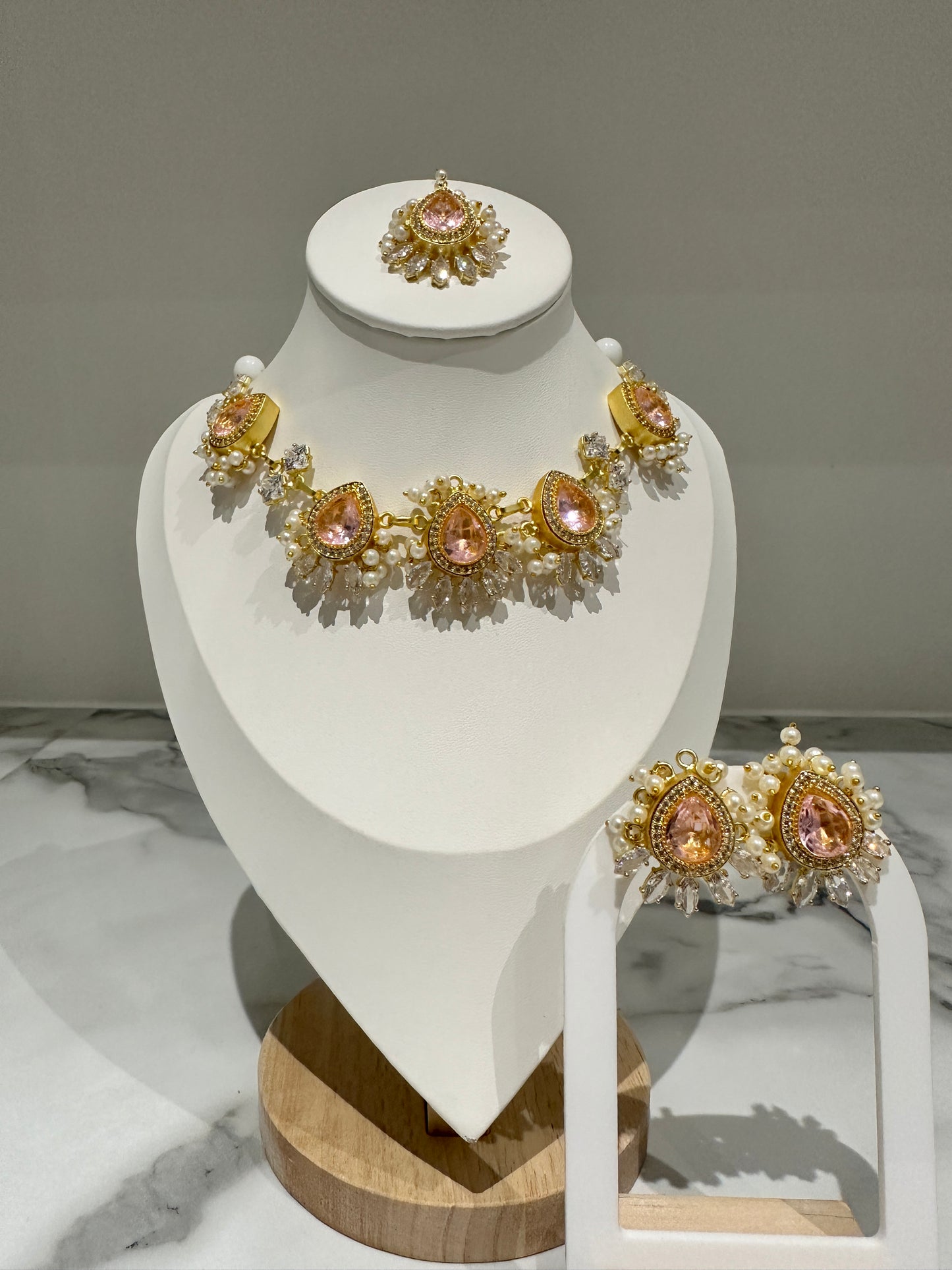 Meher Set in Light Pink