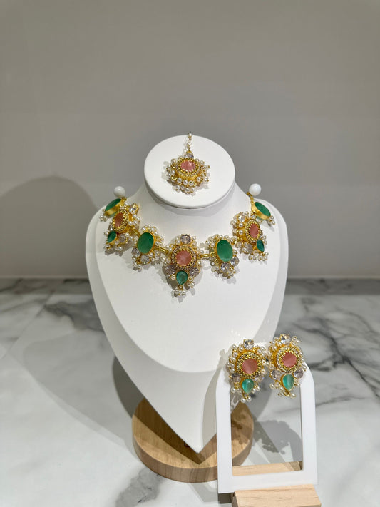 Bridal Pink & Mint Set