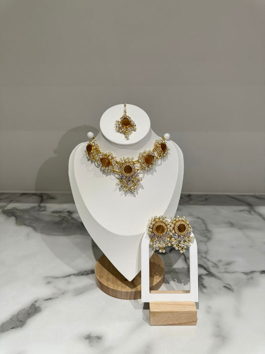 Coral Bridesmaid Set