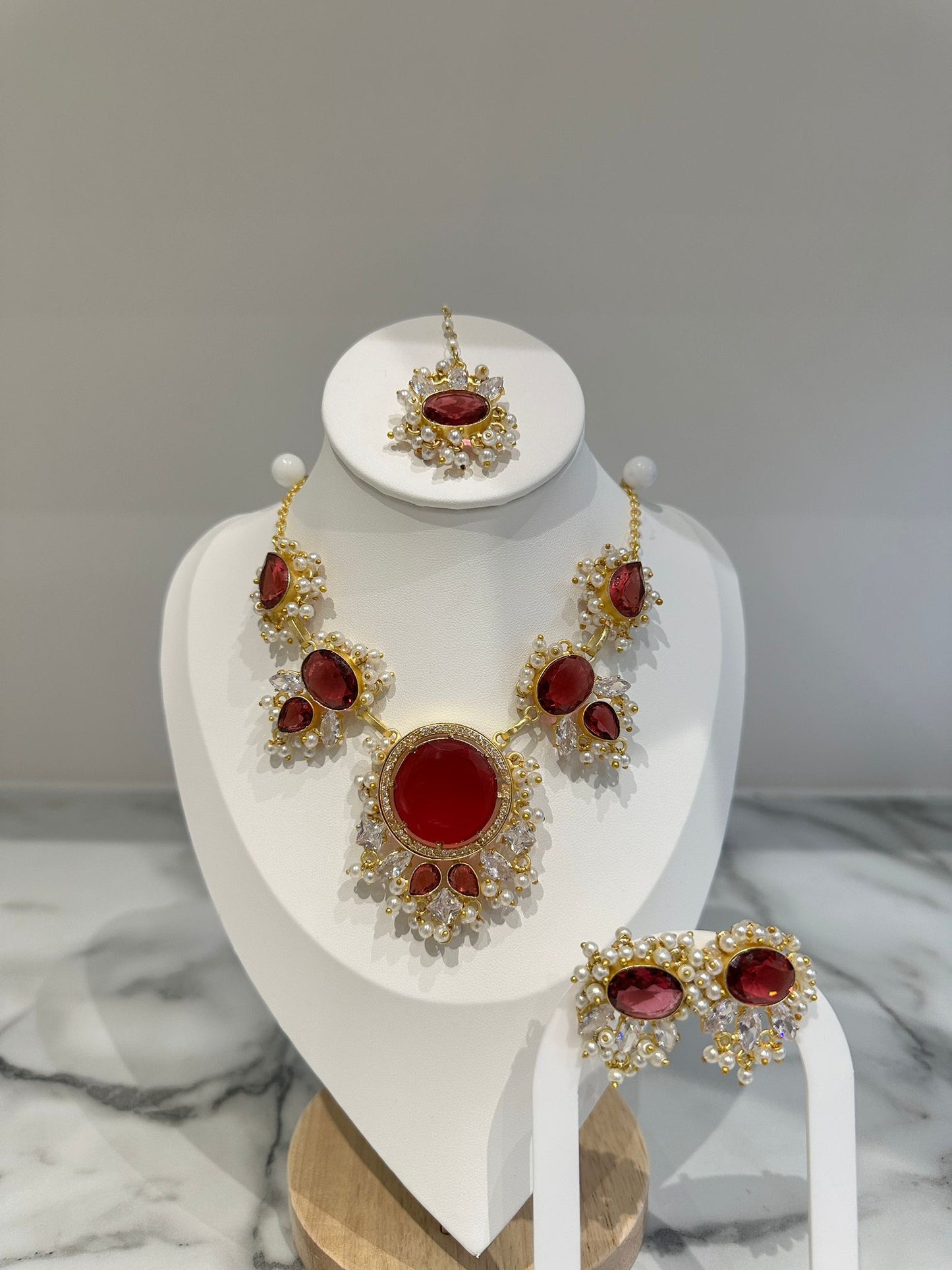 Bridal Statement Red Set